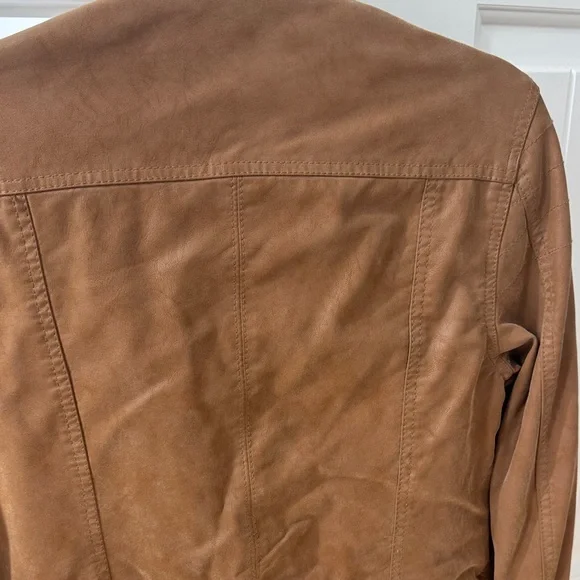 Free People We The Free Faux Leather Moto Jacket - Picture 5 of 5